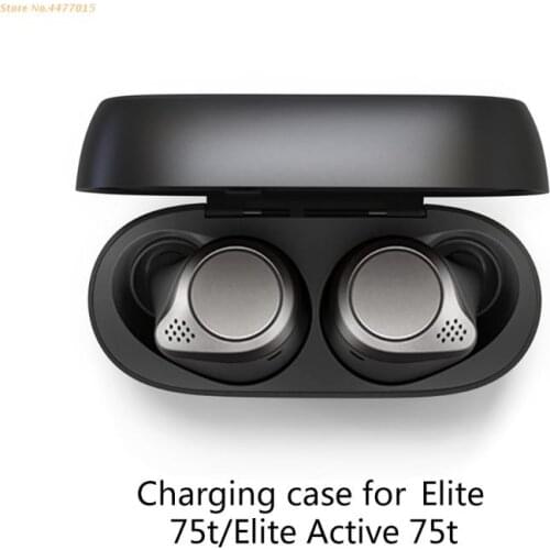 K1AB Protective Charging Case Box for Jabra Elite 75t/Jabra Elite 65t/Elite Active 65t Wireless Bluetooth-compatible Earphone