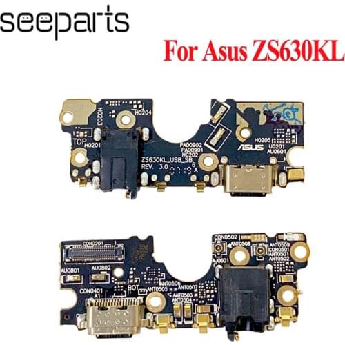 100% Tested For Asus Zenfone 6 ZS630KL USB Charging Port Charger Port Dock Plug Connector Board Replacement For ASUS ZS630KL
