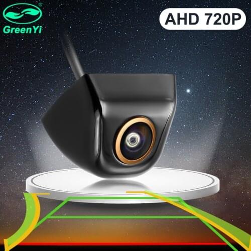 AHD 1280*720P 170 Degree Golden Lens Dynamic Trajectory Parking Line Car Reverse Backup Camera For AHD Android DVD Monitor