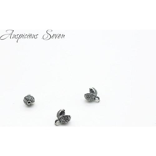 Node closure accessory 1 piece 925 silver / Islamic prayer tesbih / TNC-22