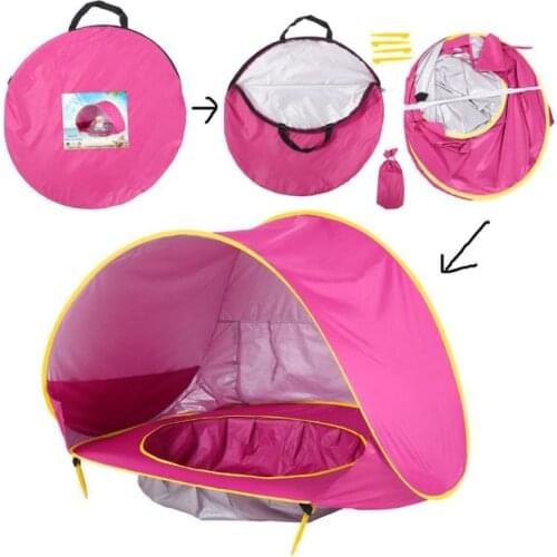 Childrens Tent Ocean Ball Pool Indoors/Outdoor Suntan Pool Beach Castle Dollhouse For Multiplayer Party Game Fun & Sports Toys