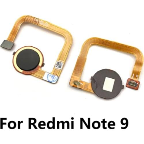 For Redmi Note 9 Pro 9S 9T Touch ID Menu Key Return Recognition Sensor Home Button Flex Cable