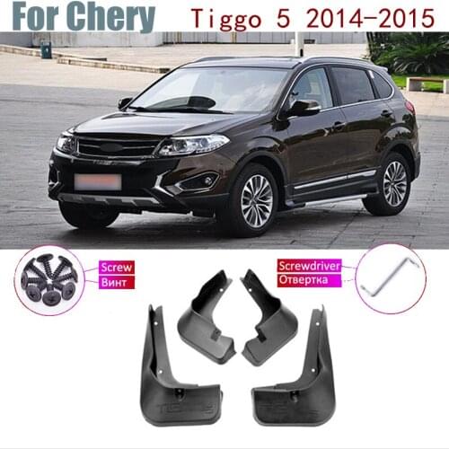 Fender Front Rear Mud Flaps Guard Splash Car Accessories Mudguards For Chery Tiggo 5 2014-2015