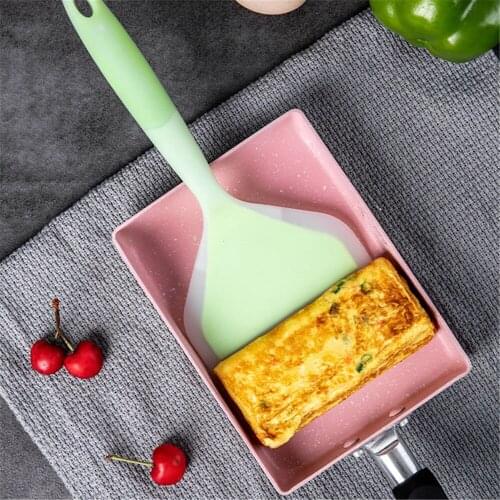 Kitchen Cooking Utensils Silicone Tamagoyaki Spatula Scraper Non Stick Beef Meat Egg Turner Japanese Kitchen Tool Spatula