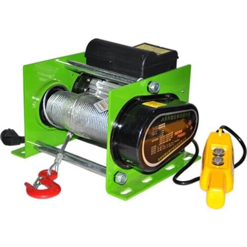 980W/1400W/2200W/ Wire rope hoist micro electric hoist electric hoist electric winch 220v380v 200/600/800kg