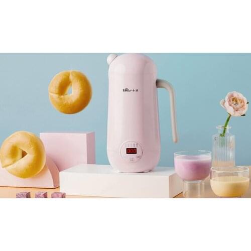 Bear Soymilk maker DJJ-A06L1 Home Mini Mini Full Automatic Filter-Free Cooking-Free Multigrain Grain Wall Breaking Machine 0.35L