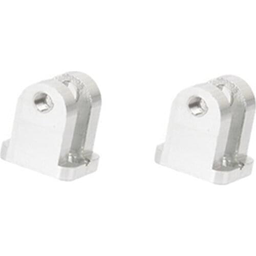 For WPL D12 RC Car Upgrades Parts Metal Front Shock Absorber Damper Mount Fixed Seat Modification Accessories