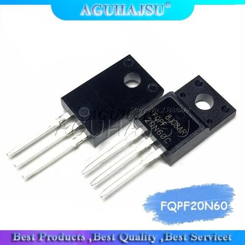 10PCS FQPF20N60 20N60 20N60C FQPF2060C FQPF20N60C TO-220 TO220 New original