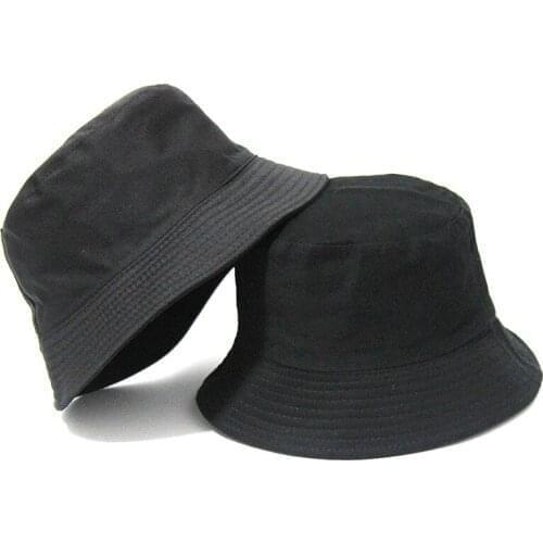 Bucket Hat Sunscreen Summer outdoor fisherman cap Double Side Hats Outdoor Cotton Unisex Reversible bucket hat men Panama Caps