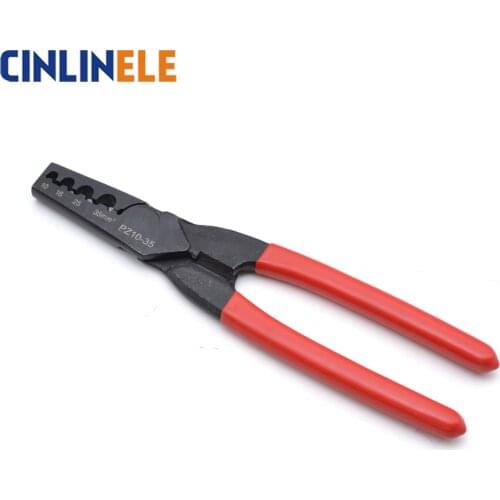 PZ 10-35 10-35mm^2 7-2AWG GERMANY STYLE SMALL CRIMPING PLIER electrical terminals crimper tools