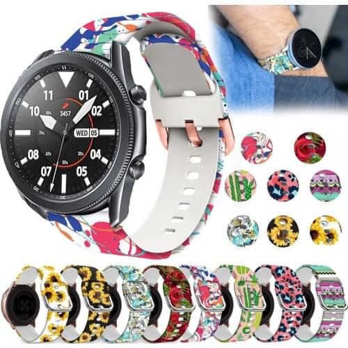 20 22mm Silicone strap For Amazfit GTR 47 42mm Watchband Bracelet Wrist strap For Huawei Watch GT2 42 46 Galaxy Watch3 3 41 45mm