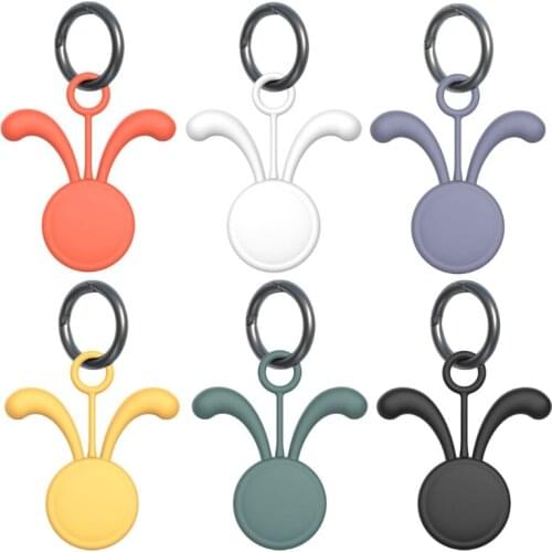 Silicone Protective Skin Compatible with Airtags Smart Wireless Bluetooth Tracker Case Cover Accessories