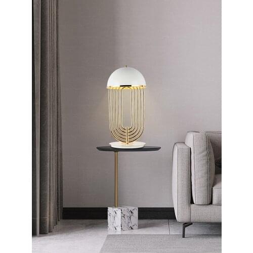 Modern light luxury table lamp rotatable living room model room bedroom bedside table creative simple decorative lamp