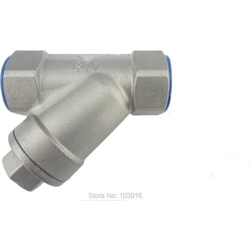 10 units of 3/4" DN20 stainless steel NPT Y Type Strainer Valve