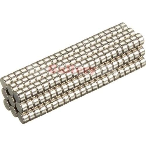 1000 Pcs Lot 2x1mm Disc Rare Earth Neodymium Magnets N35 Craft Model