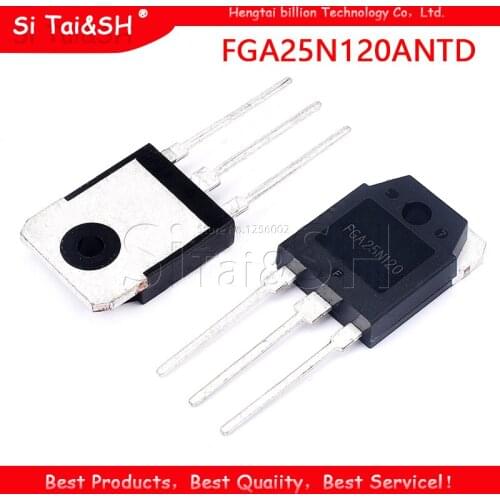 5pcs/lot New FGA25N120ANTD FGA25N120 25N120 TO-3P 1200V NPT Trench IGBT FGA25N120ANTDTU