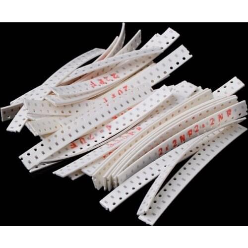 720 Pcs 1pF~10uF 36 Values 0603 SMD Capacitor Assorted Kit Capacitors Assorted Kit