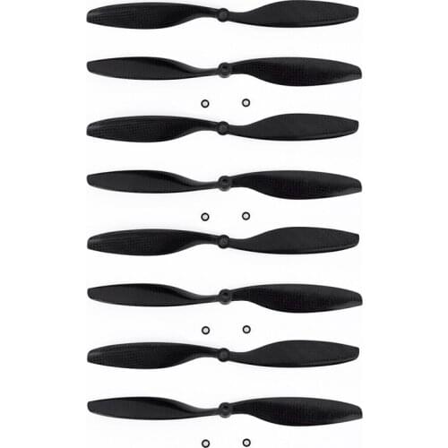 8PCS 10x4.5 1045 Carbon Fiber Propeller for Multicopter F450 F550 Drone RC Spare Parts CW CCW Props Replacement Blade Wing Fans