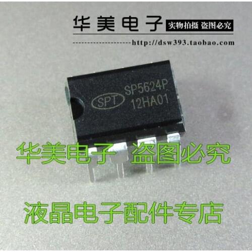 Free Delivery.SP5624 SP5624P new original switching power supply control chip DIP-8