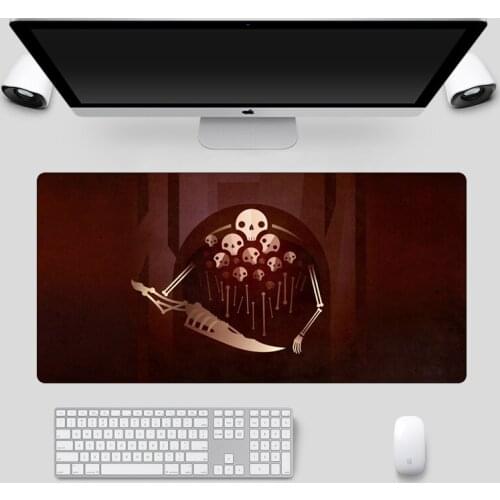 Large Dark Souls Gaming Mouse 80x30cm For Notbook Locking Edge Rubber MousePad Computer Gamer Pc keyboard Desk mouse mats