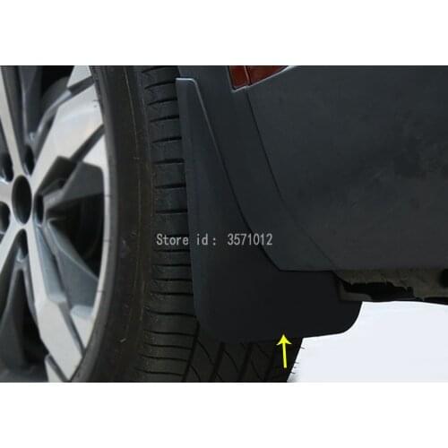For Peugeot 3008 GT 3008GT 2016 2017 2018 2019 2020 Car Plastic Fender Soft Mudguard Protection Flap Splash Mud Guard 4pcs