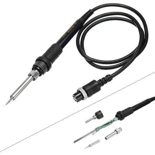 Black Soldering Iron Handle For Yihua 936 936A 937D 8786D 852 852D 852D+ 853D