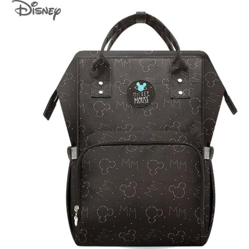 Disney Mummy Maternity Nappy Bag Travel Backpack Large Capacity Baby Bag Stroller Diaper Nappy Backpack Baby Care Insulation Bag