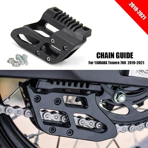 For YAMAHA Tenere 700 TENERE700 XTZ XT700Z T 7 2019-2021 Motorcycle Chain Guide Pulley Protector Plate Stabilizer