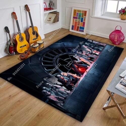 Disney Star Wars Mat Mandalorian Yoda Baby Door Carpet Rugs Bedroom Kitchen Dining Living Room Boys Children Adult Playmat Gift