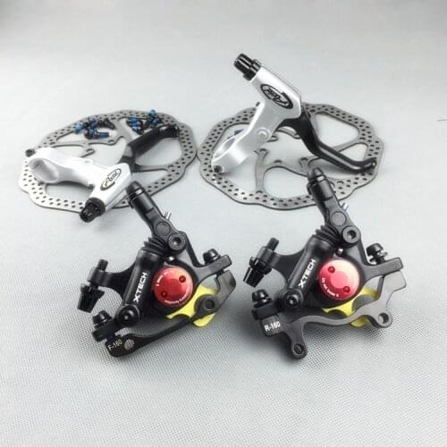 Line Pulling Road Bike Oil Disc Brake MTB Bicycle Bike Brake Mountain Bike Hydraulic Disc Brake With Rotors