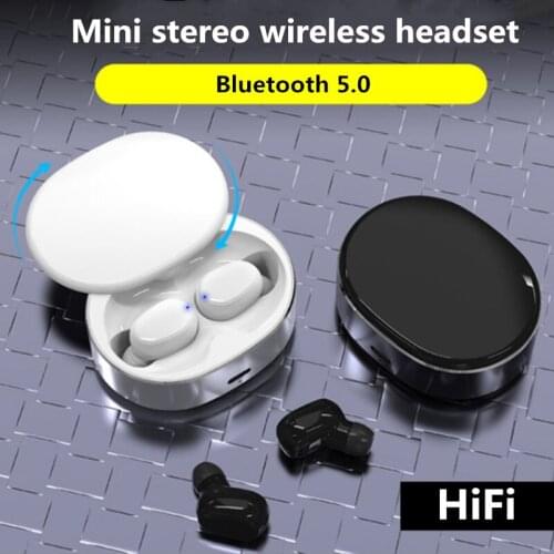 M3 Mini Headphones Bluetooth Wireless Earphones Earbuds TWS Touch Control Sport Headset Noise Cancel Earphone Headphone