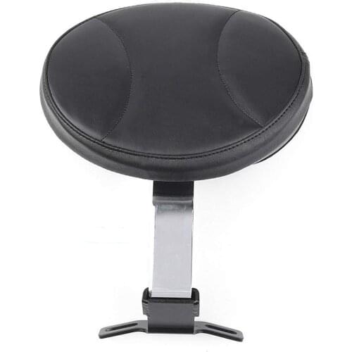 New Motorcycle Adjustable Driver Backrest Plug IN Sissy Bar For Harley Fatboy Heritage Softail 2007-2017 Chrome