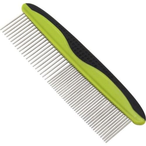 Pet Comb Puppy Cat Grooming Comb Pet Grooming Comb Pet Cleaning Brush Stainless Steel Needle Hair Removal Comb Pet Beauty Tools