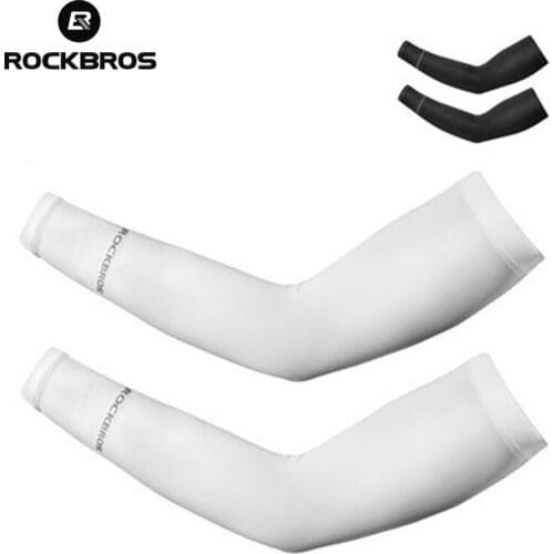 UV Protect Arm Sleeves Women Running Cycling Arm Warmers Men Basketball Camping Riding Cuff Outdoors Sports Wear Protective Gear