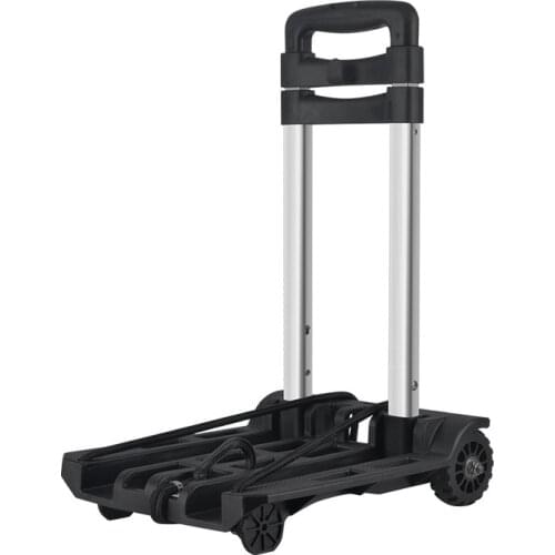 Climbing Stairs Trolley Bearing 60kg Home Small Push Car Heavy King Portable Shopping Handling Shopping Trailer Folding Car