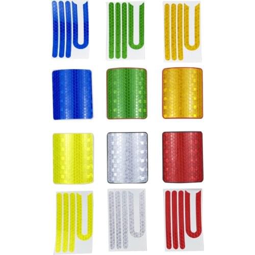 High Quality Reflective Styling Stickers for Xiaomi Mijia M365 Electric Scooter Night Safety Skateboard Accessories