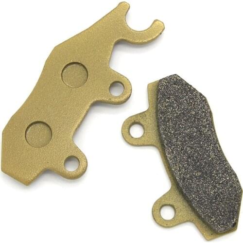 Rear Motorcycle Brake Disks Brake Pads For Aeon Crossland400 2X4 4X4 For Barossa Quads 170 Sport Cheetah/Magna Quarterback250