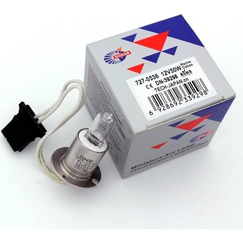 For ROCHE 727-0536 12V 50W Lamp,Cobas C502 C701 C702 C711,HITACHI LABOSPECT 003 008 C6000 C8000 12V50W Spare Bulb