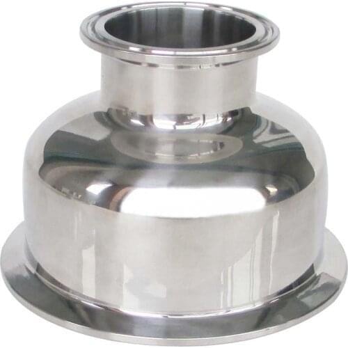 4" x 2'' Sanitary 304 Stainless Steel Tri Clamp Ferrule Bowl Reducer