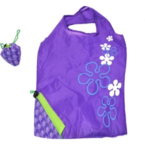 70PCS / LOT Reusable Shopping Bag Creative Fruit Foldable Green Eco Storage Bag Tote Bags For Women Shopping