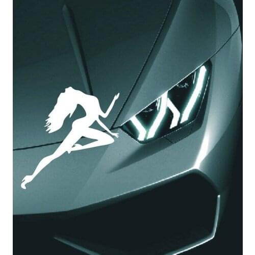 Car Door Seam Car Stickers Pole Dancer Girl Sexy Beauty Funny Beauty Stickers Cover Scratches Decoration Decoration Stickers