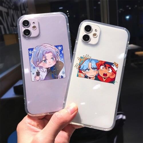 Phone Case for IPhone 11 12 Pro Max for Iphone 12 Mini 6s 7 8 Plus 6s XR XS SE2 X Soft Clear SK8 The Infinity REKI Anime Cover