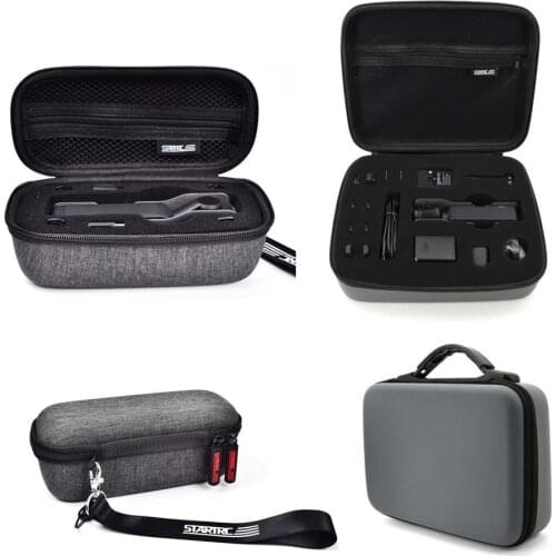 OSMO Pocket 2 Carrying Case PU Waterproof Portable Travel Bag for DJI Osmo Pocket 2 Camera Body Accessories Hard Storage Bags