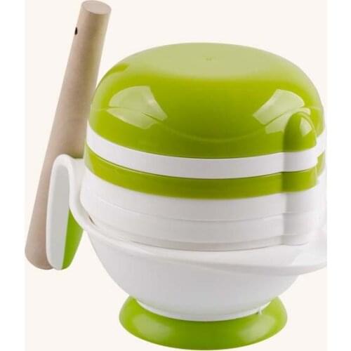 Baby Grinding Food Supplement Feeding Grind Food Dishes Hygiene Kit Nibbler Infants Handmade Manual Plate Cooking Tools
