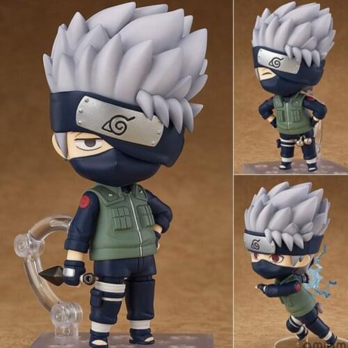 Anime Naruto Kakashi Hatake Action Figure toys 10cm BJD New Model Toys