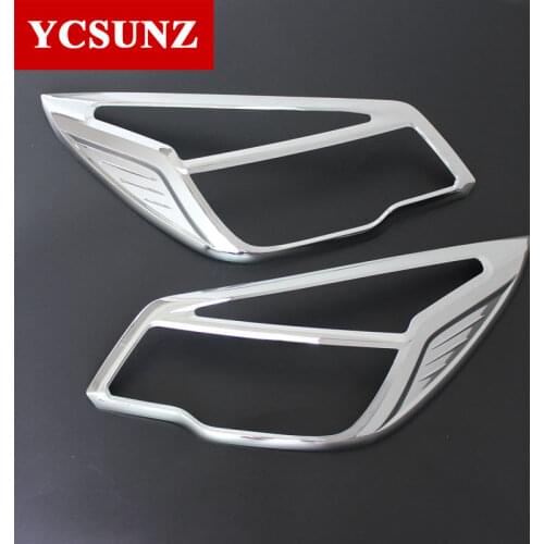 Chrome Headlights Cover For Holden Chevy Colorado Chevrolet Colorado 2012 2013 2014 2015