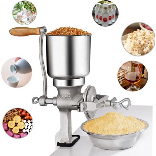 High Quality Wholesale Quick Hand Held Manual Grain Grinder Malt Crusher Craft Beer Nut Brewing Tool Maize