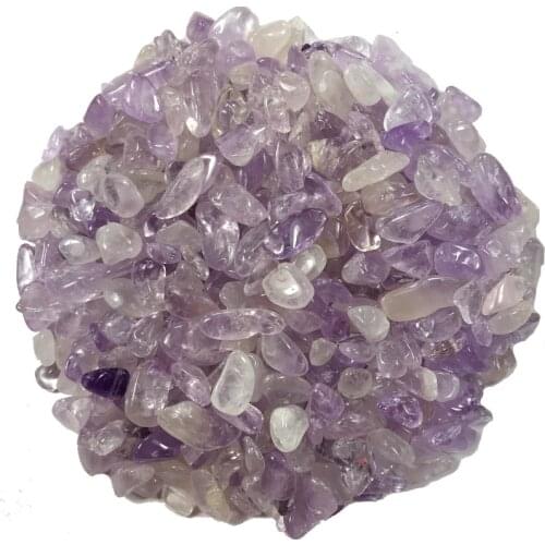 100g Natural crystal Gravel Specimen Rose Quartz Amethyst Home Decor Colorful for aquarium Healing Energy Stone Rock Minera