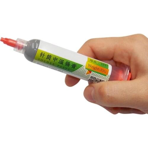 Solder Paste 100（Pa·S）20-38（um）Sn63Pb37 No-Clean Lead-Free Low Temperature Melts 183C 281F