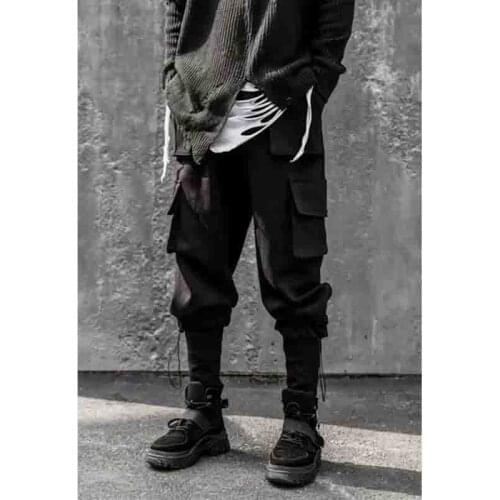 Casual day work wear leggings fashion brand autumn winter hip hop personality dark loose new style function fashion versatile